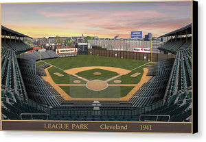 League Park 1941 - Canvas Print