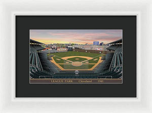 League Park 1941 - Framed Print