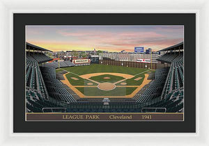 League Park 1941 - Framed Print