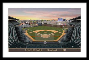 League Park 1941 - Framed Print