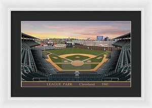 League Park 1941 - Framed Print