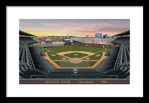 League Park 1941 - Framed Print