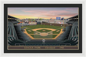 League Park 1941 - Framed Print