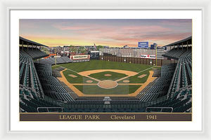 League Park 1941 - Framed Print