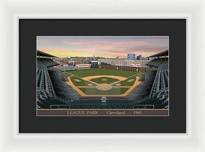 League Park 1941 - Framed Print