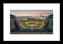 Load image into Gallery viewer, League Park 1941 - Framed Print
