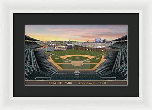 League Park 1941 - Framed Print