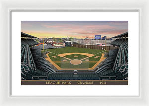 League Park 1941 - Framed Print