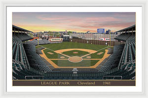 League Park 1941 - Framed Print