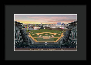 League Park 1941 - Framed Print