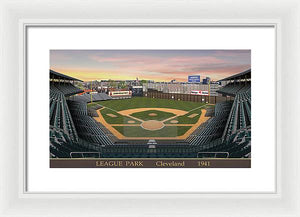 League Park 1941 - Framed Print