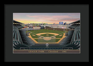 League Park 1941 - Framed Print