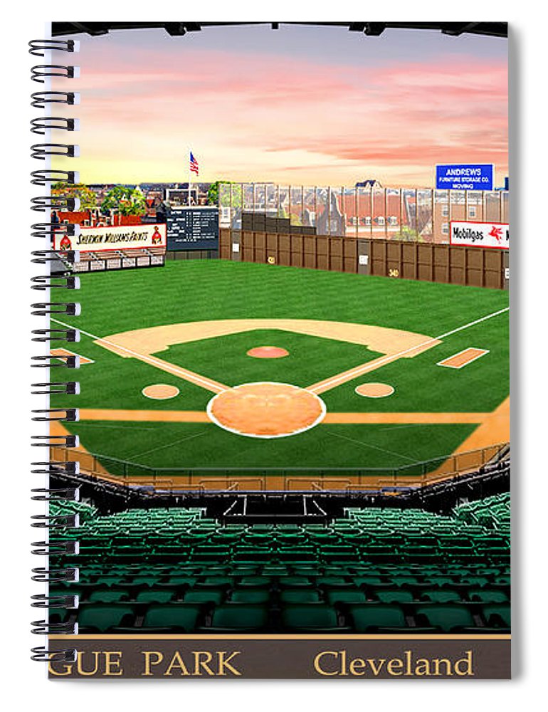 League Park 1941 - Spiral Notebook