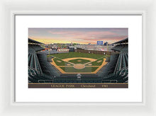 Load image into Gallery viewer, League Park 1941 - Framed Print
