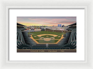 League Park 1941 - Framed Print