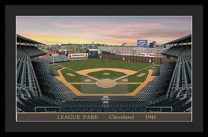 League Park 1941 - Framed Print