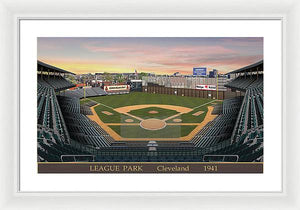 League Park 1941 - Framed Print