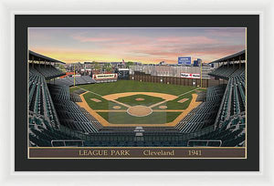 League Park 1941 - Framed Print