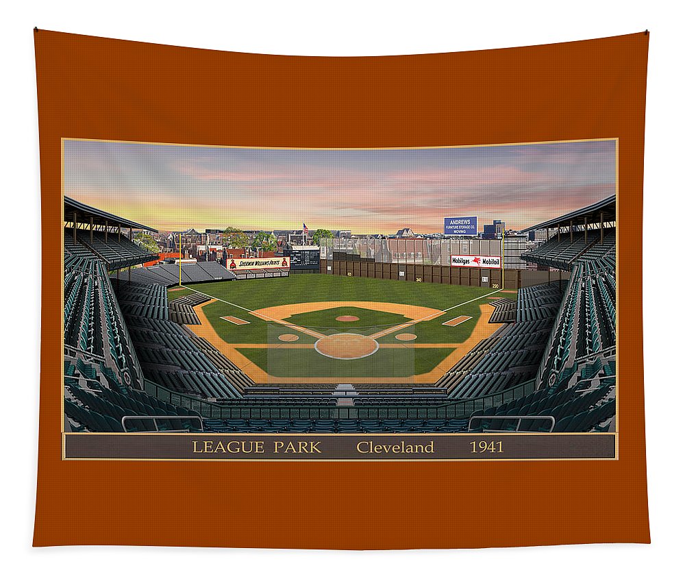 League Park 1941 - Tapestry