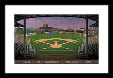 Load image into Gallery viewer, Lloyd Street Grounds 1901 - Framed Print
