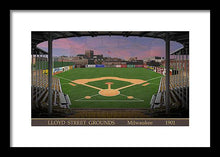 Load image into Gallery viewer, Lloyd Street Grounds 1901 - Framed Print
