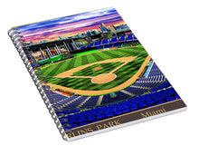 Load image into Gallery viewer, Marlins Park 2012 - Spiral Notebook
