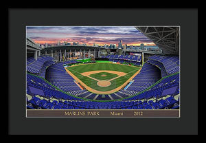 Marlins Park 2012 - Framed Print