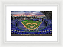 Load image into Gallery viewer, Marlins Park 2012 - Framed Print
