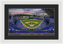 Load image into Gallery viewer, Marlins Park 2012 - Framed Print
