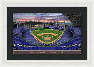 Marlins Park 2012 - Framed Print