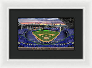 Marlins Park 2012 - Framed Print