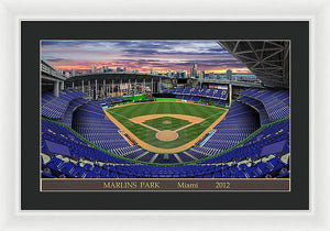 Marlins Park 2012 - Framed Print