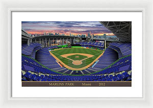 Marlins Park 2012 - Framed Print