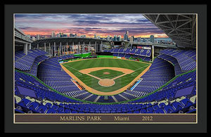 Marlins Park 2012 - Framed Print