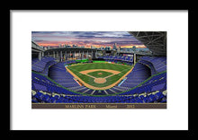 Load image into Gallery viewer, Marlins Park 2012 - Framed Print
