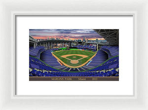 Marlins Park 2012 - Framed Print