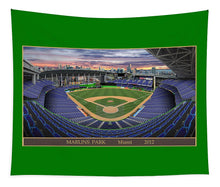 Load image into Gallery viewer, Marlins Park 2012 - Tapestry
