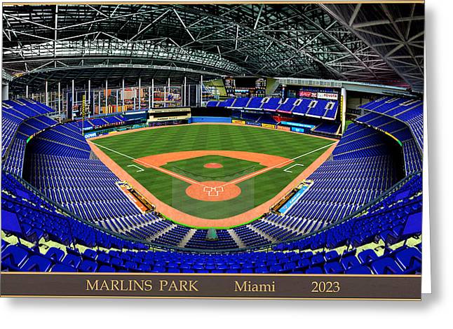 Marlins Park 2023 - Greeting Card