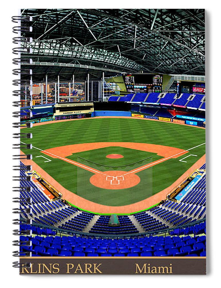 Marlins Park 2023 - Spiral Notebook