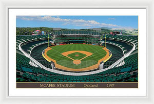 McAfee Stadium 1997 - Framed Print