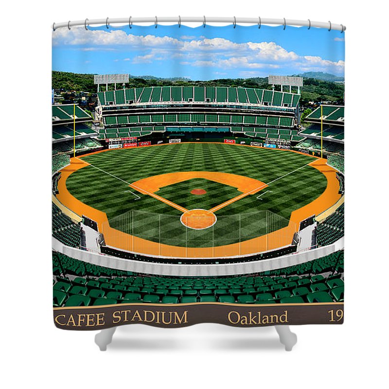 McAfee Stadium 1997 - Shower Curtain