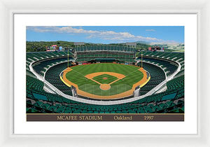 McAfee Stadium 1997 - Framed Print