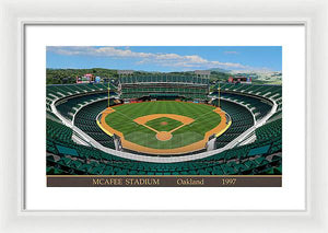 McAfee Stadium 1997 - Framed Print