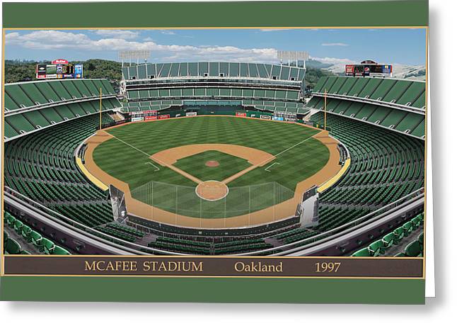 McAfee Stadium 1997 - Greeting Card