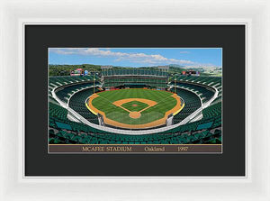 McAfee Stadium 1997 - Framed Print