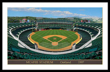 Load image into Gallery viewer, McAfee Stadium 1997 - Framed Print
