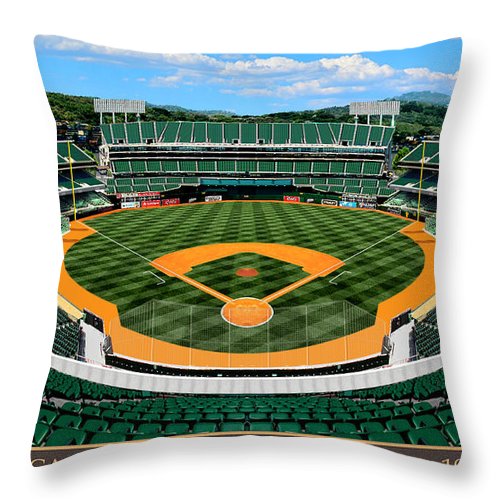 McAfee Stadium 1997 - Throw Pillow