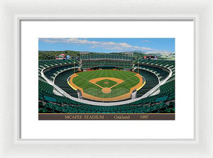 McAfee Stadium 1997 - Framed Print