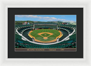 McAfee Stadium 1997 - Framed Print