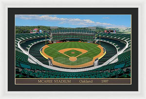 McAfee Stadium 1997 - Framed Print